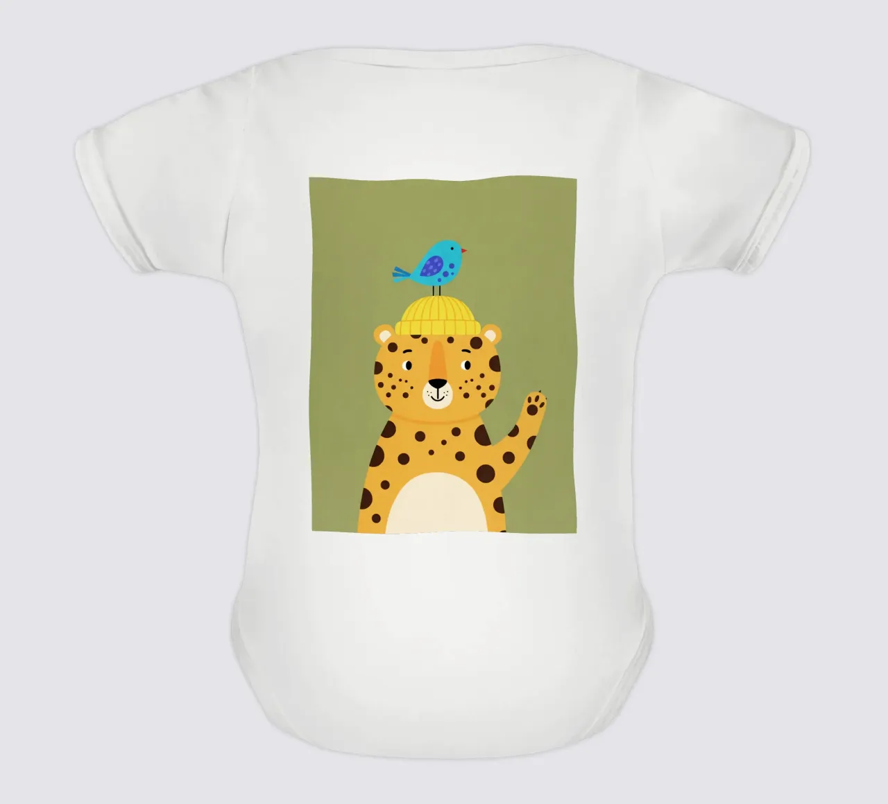 léopard body bébé de The Little Animals Club