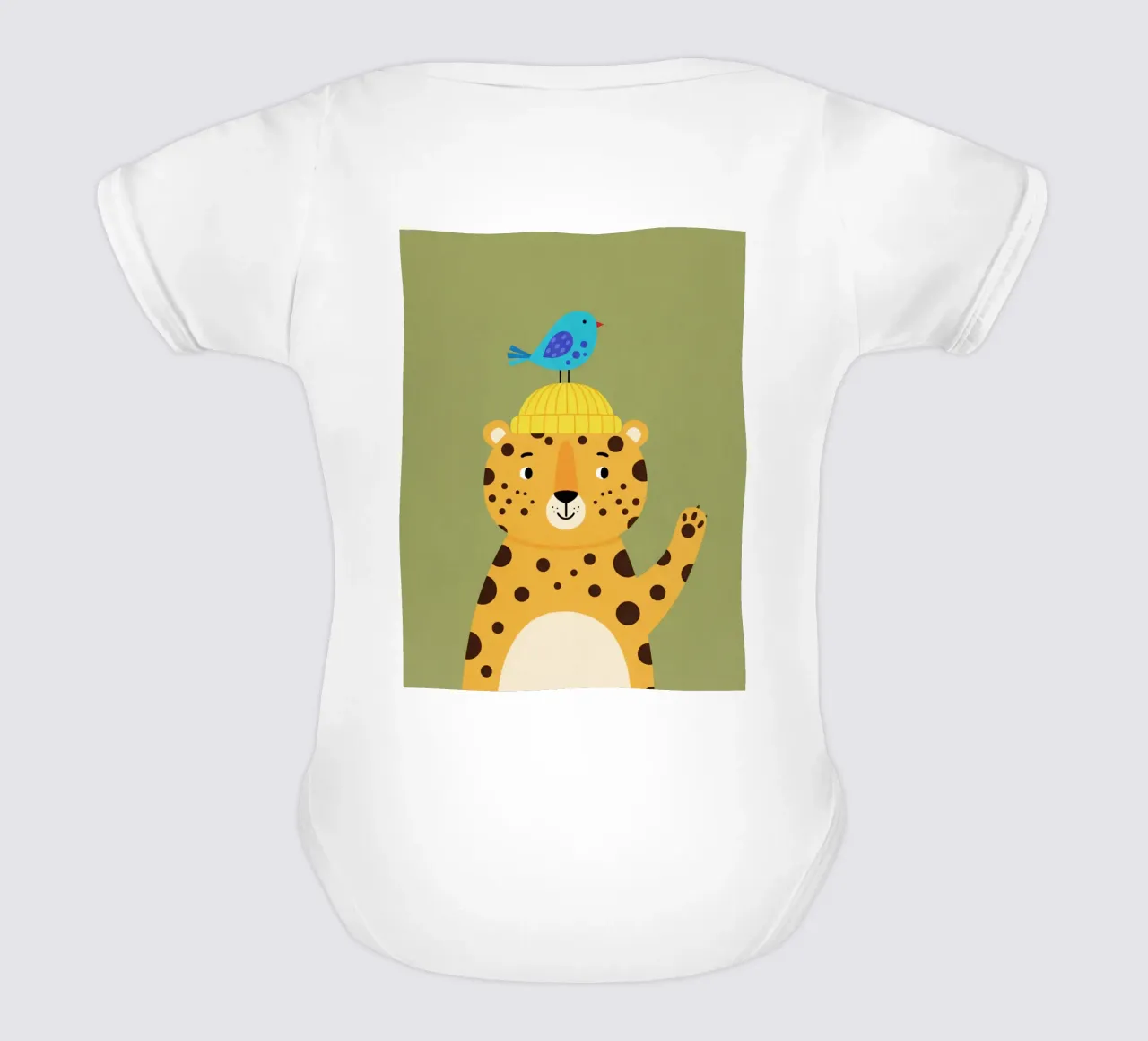 léopard body bébé de The Little Animals Club