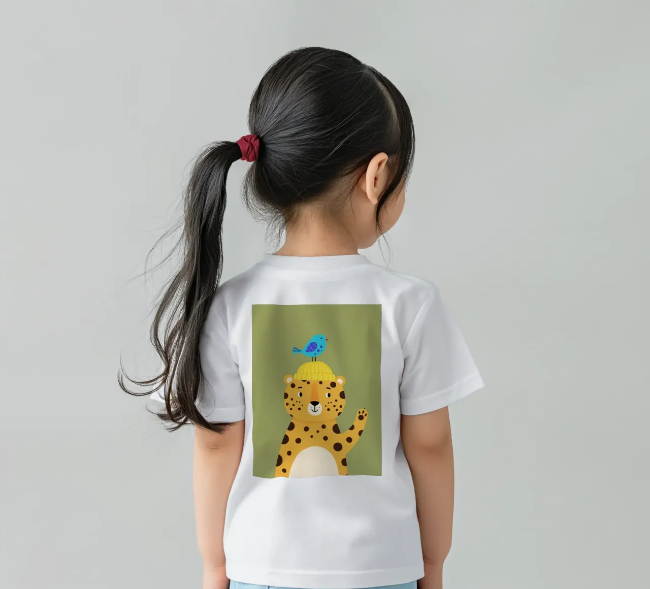 leopardo t-shirt bambini da The Little Animals Club