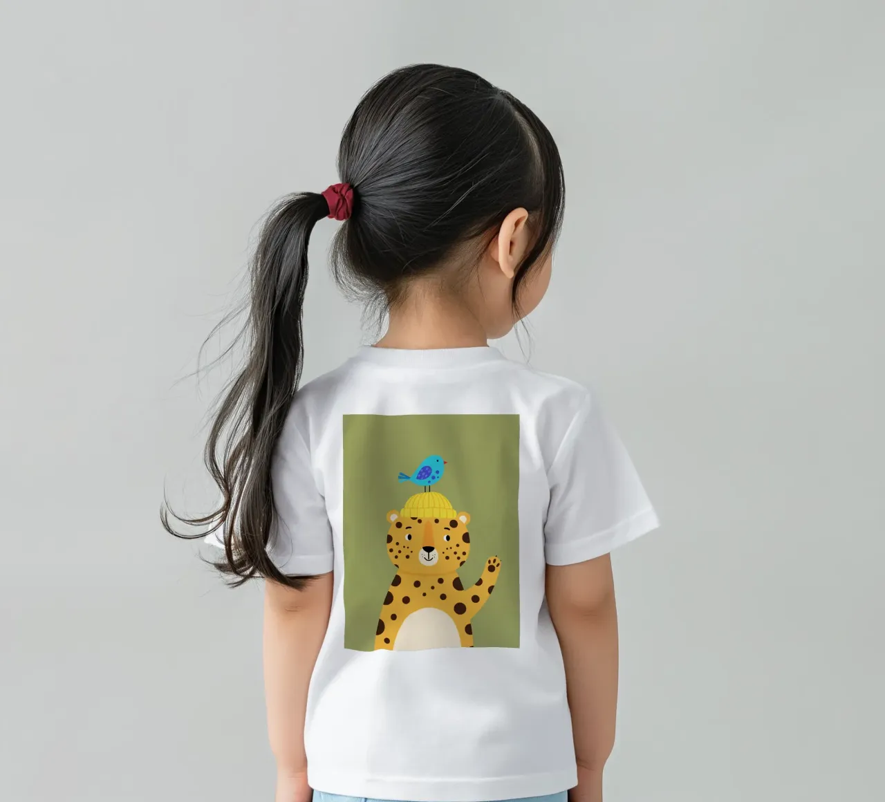 leopardo t-shirt bambini da The Little Animals Club