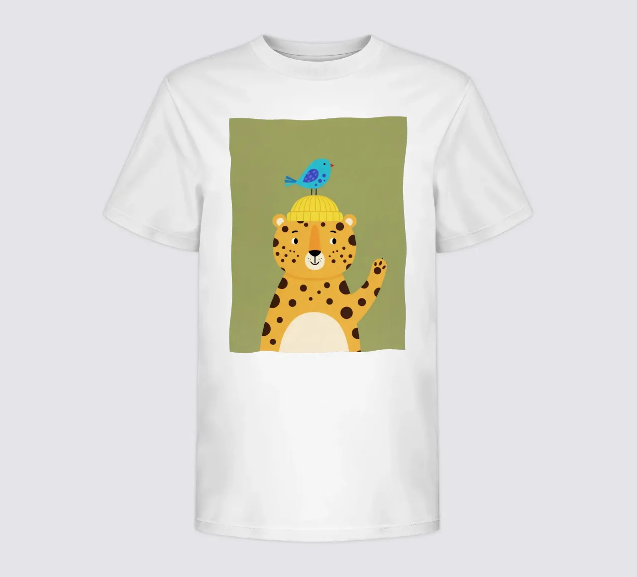 leopardo t-shirt bambini da The Little Animals Club
