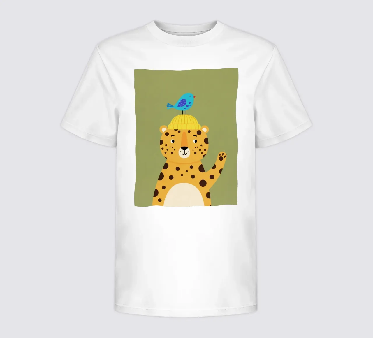 leopardo t-shirt bambini da The Little Animals Club