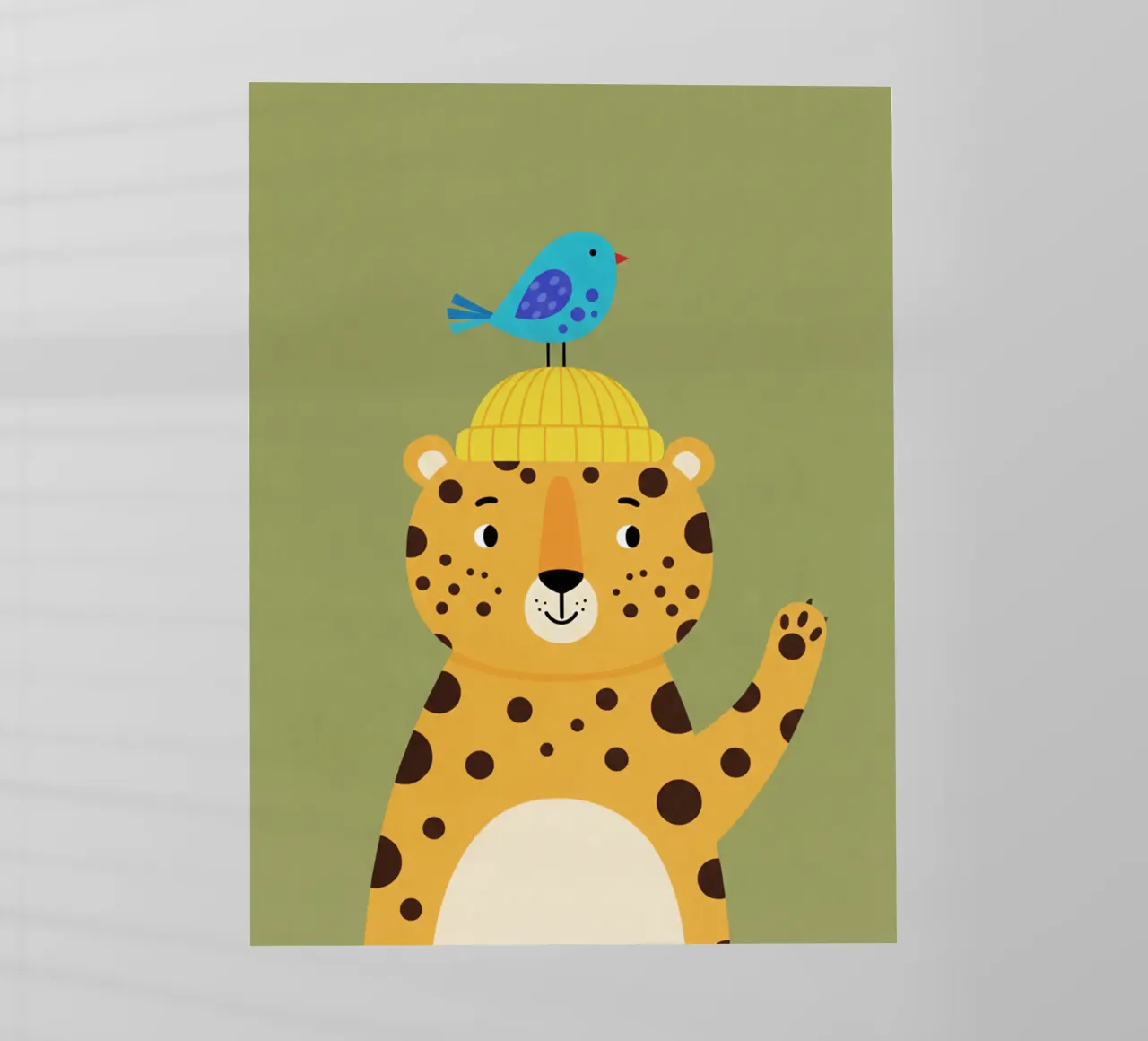 leopardo pellicola backlit da The Little Animals Club