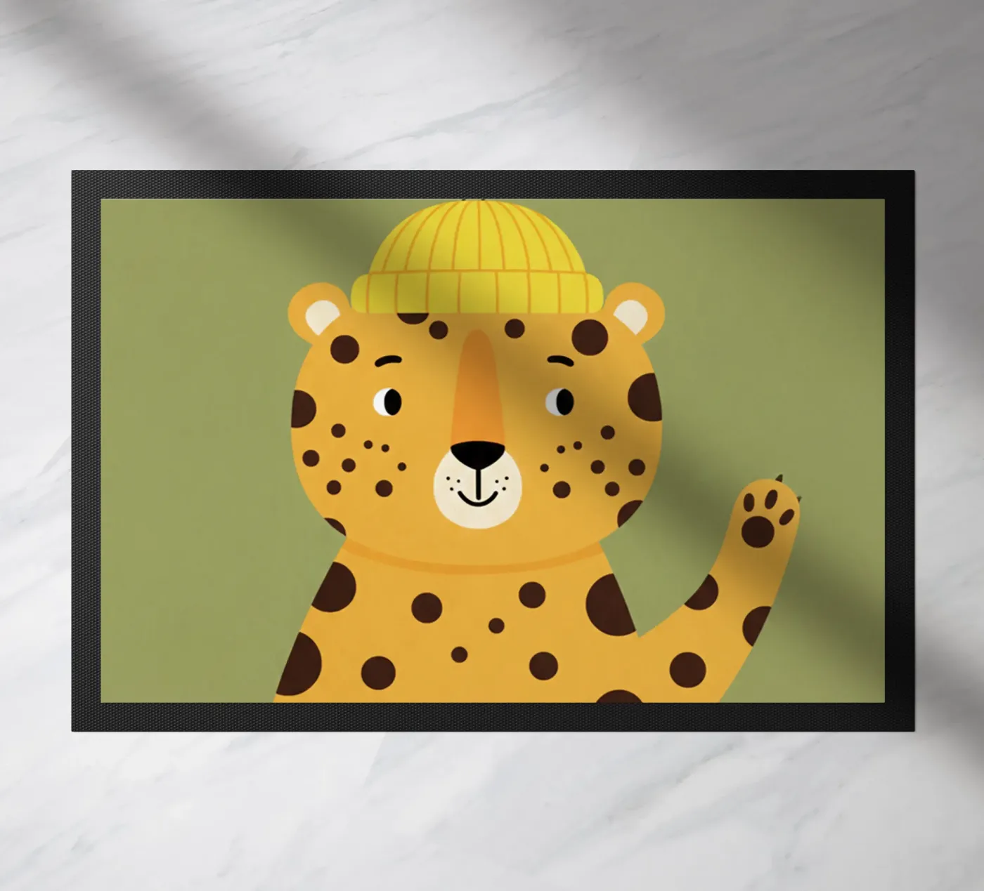 Leopard – Kinderzimmer Fußmatte von The Little Animals Club