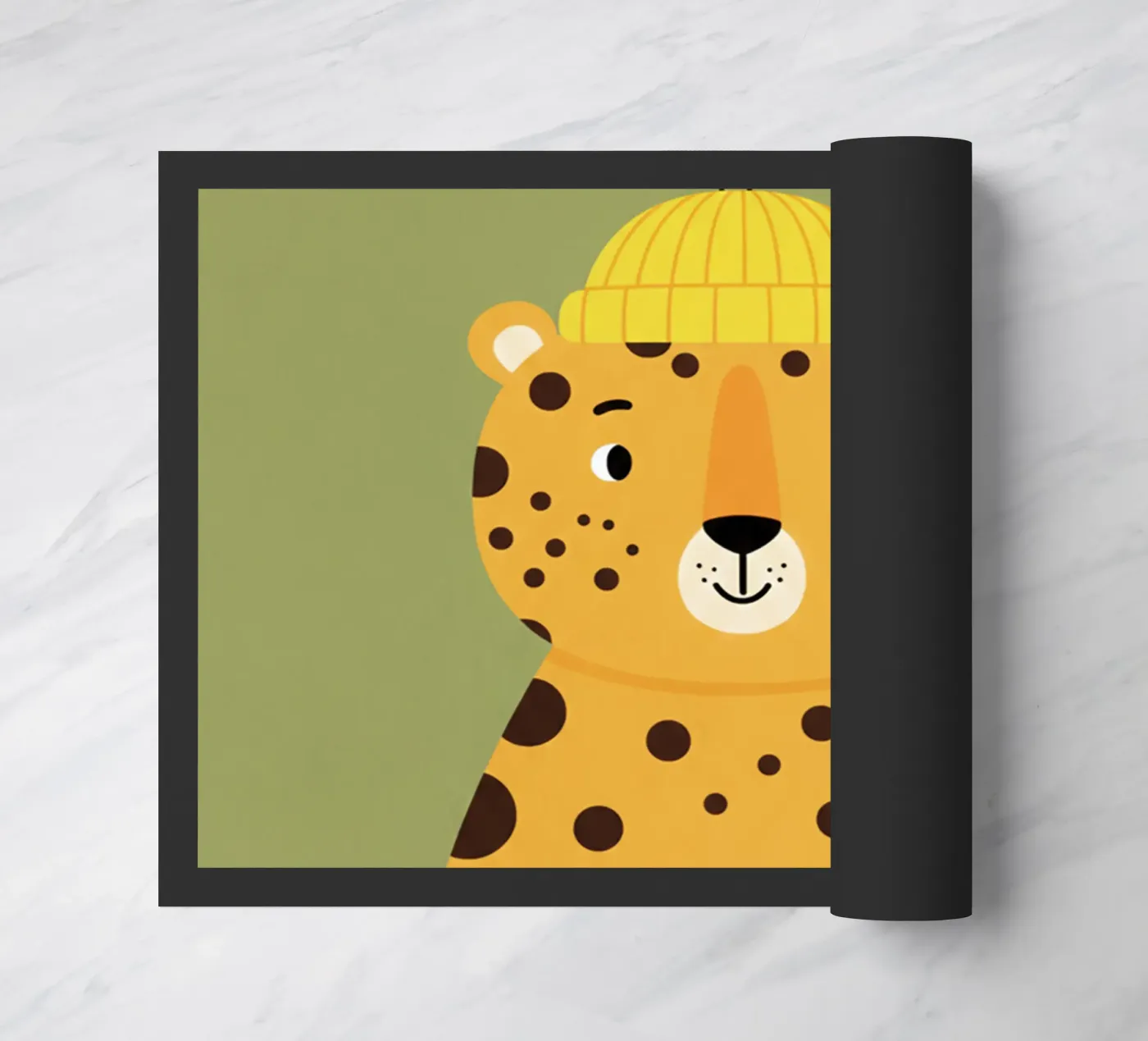 Leopard – Kinderzimmer Fußmatte von The Little Animals Club