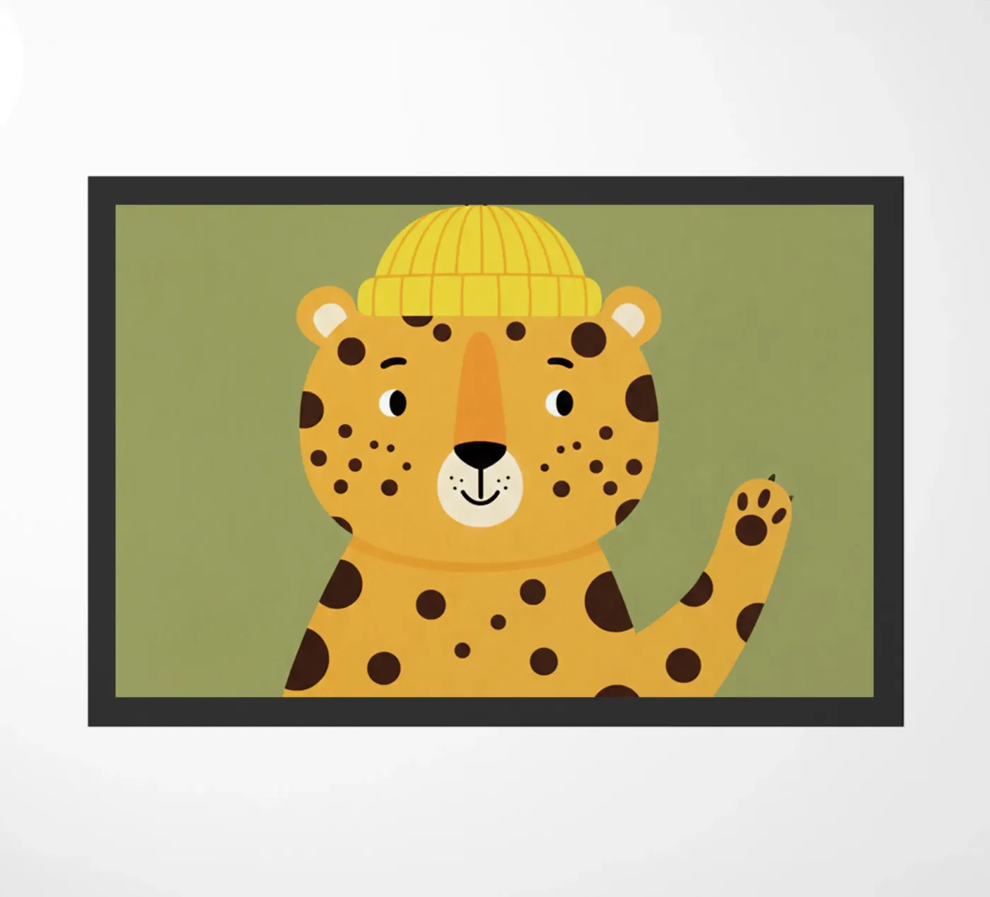Leopard – Kinderzimmer Fußmatte von The Little Animals Club