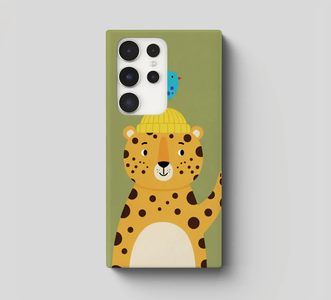 luipaard - kinderkamer samsung hoesje van The Little Animals Club