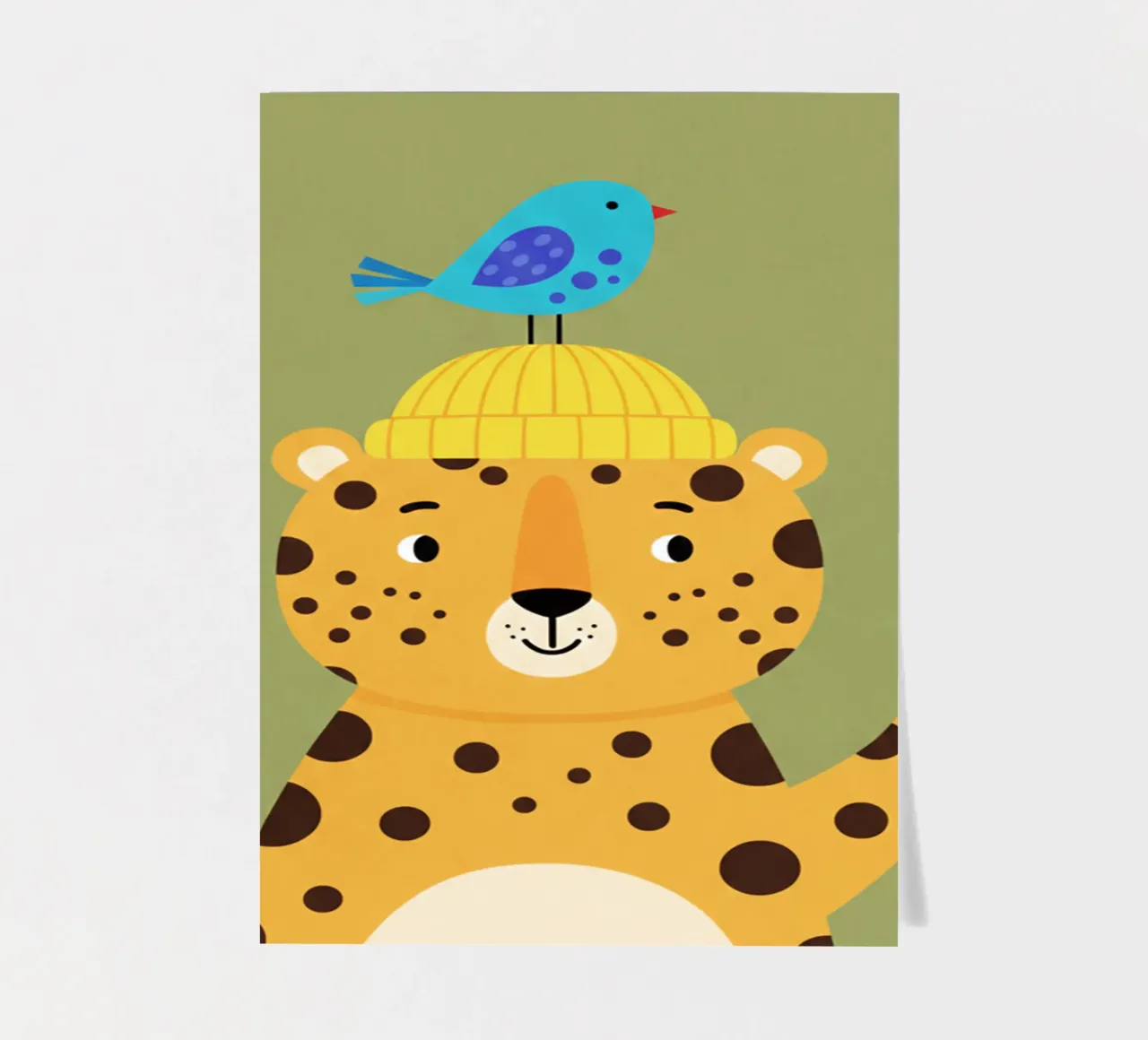 leopard sticker sheet by The Little Animals Club
