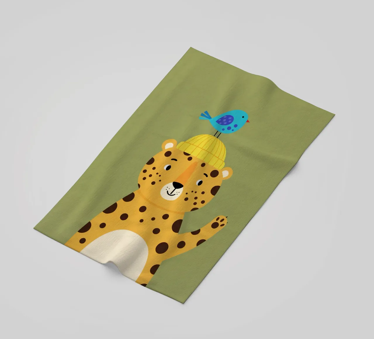 leopardo telo mare da The Little Animals Club