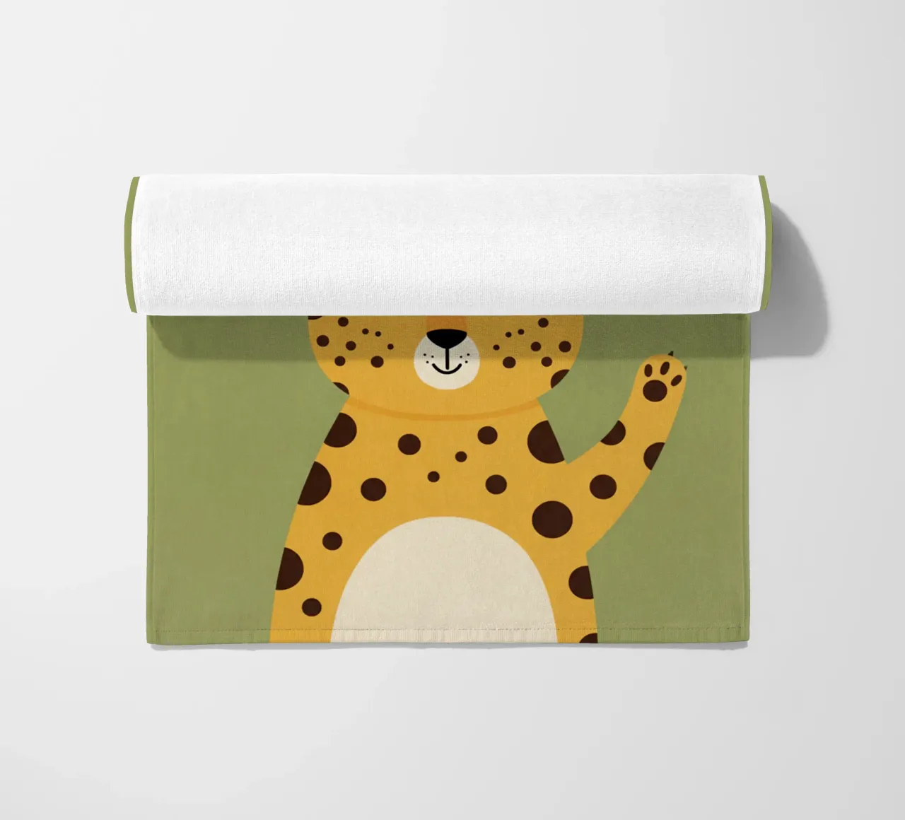 luipaard strandhanddoek van The Little Animals Club