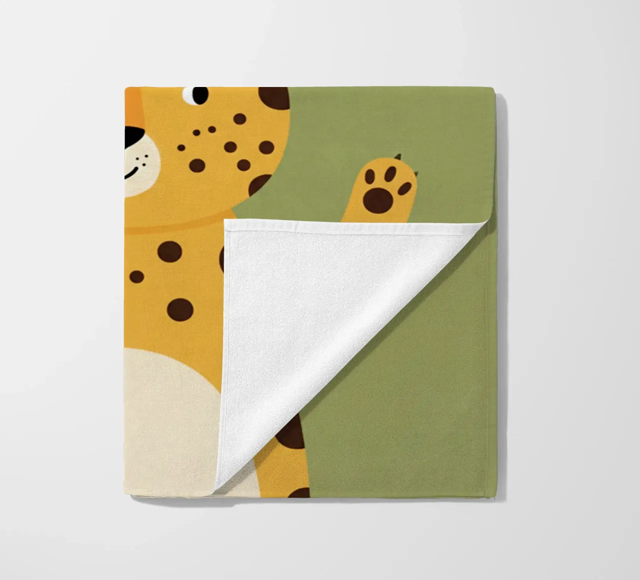 leopardo telo mare da The Little Animals Club