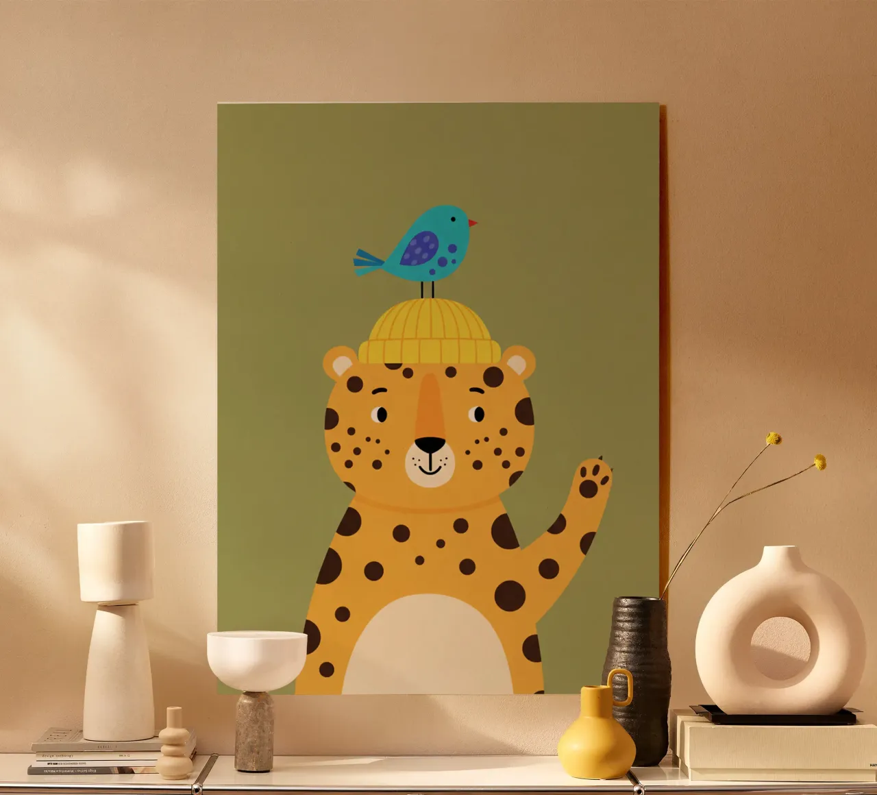 leopardo plexiglass da The Little Animals Club