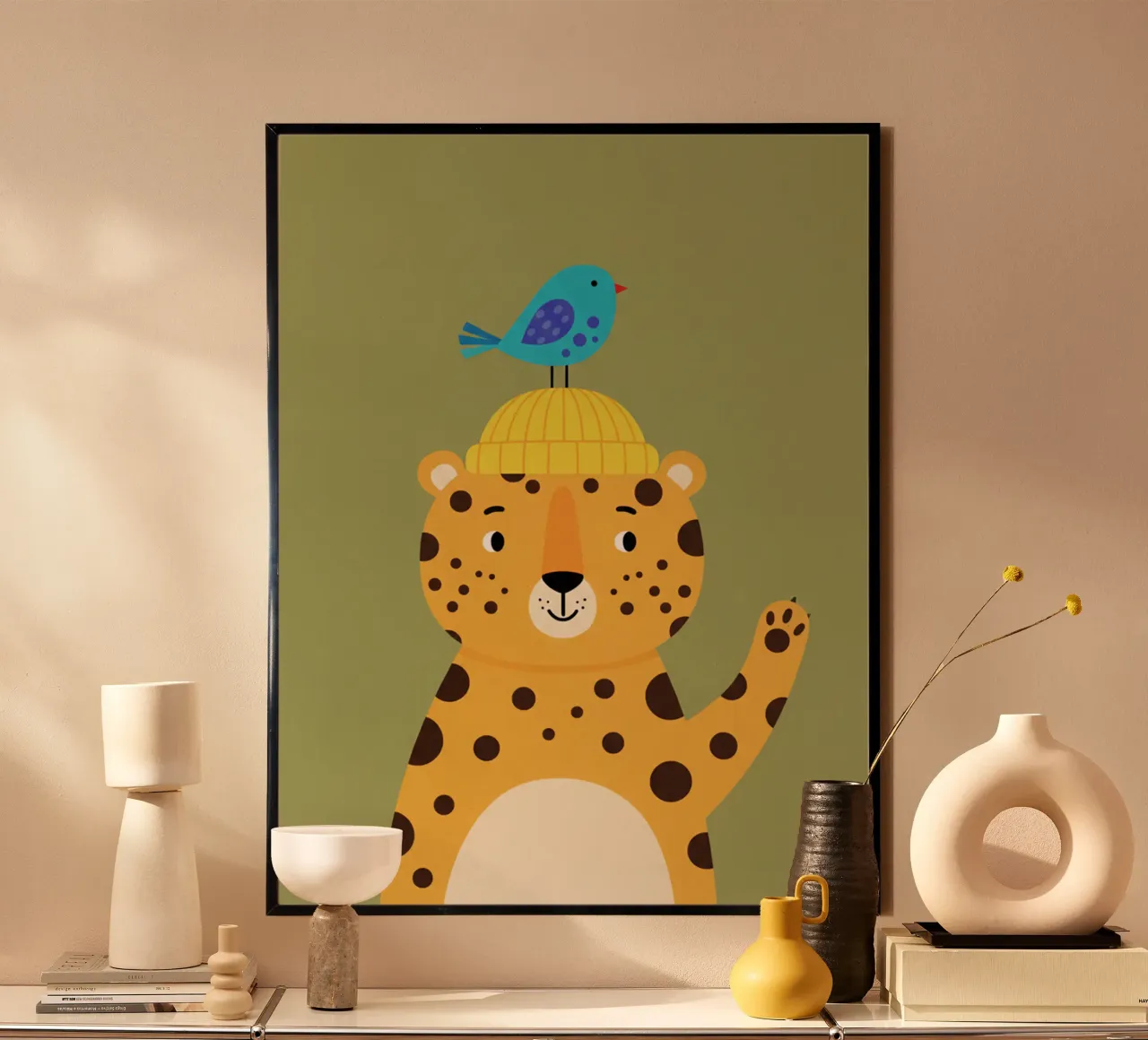 Leopard Poster von The Little Animals Club