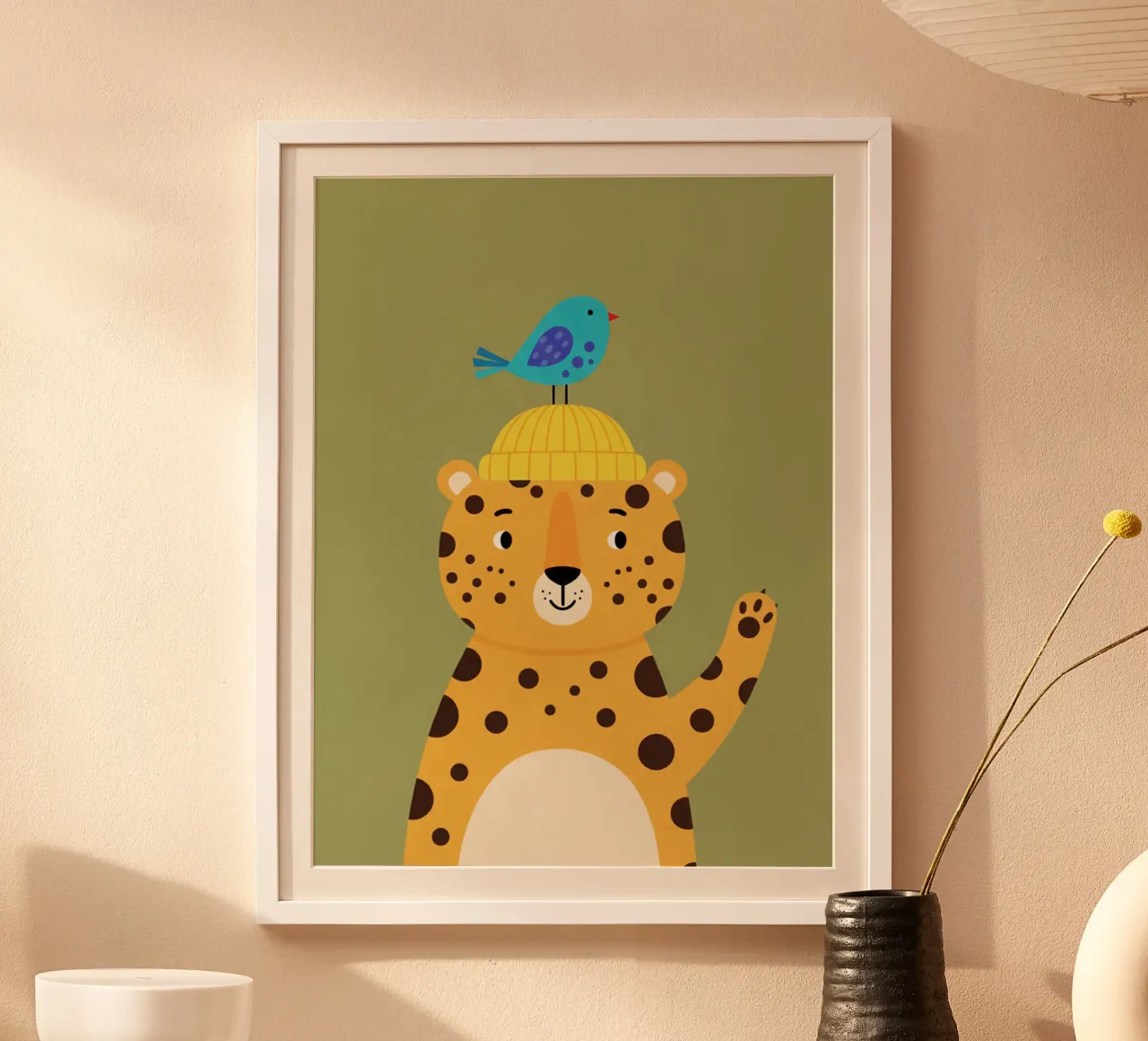 Leopard Poster von The Little Animals Club
