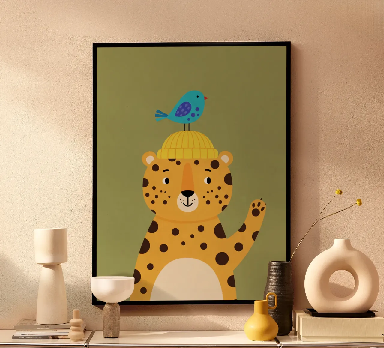 Leopard Poster von The Little Animals Club