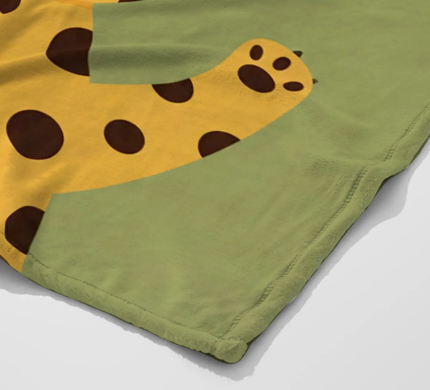 leopard - children's bedroom coperta in pile da The Little Animals Club