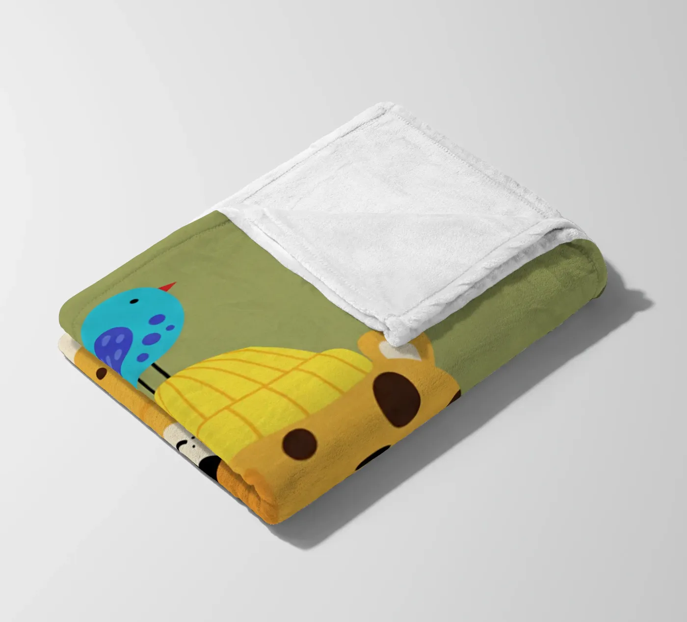 leopard - children's bedroom coperta in pile da The Little Animals Club