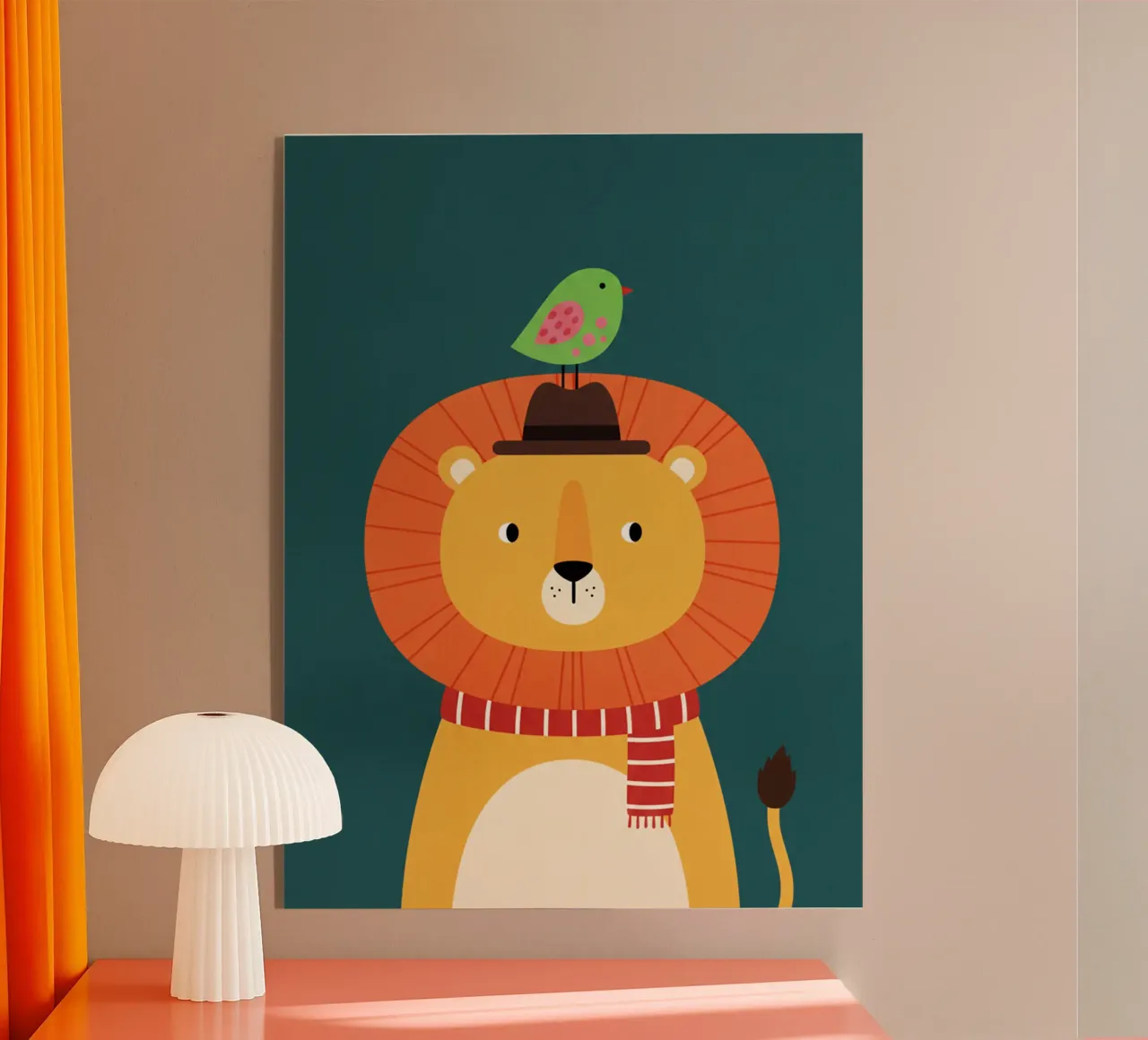 leone plexiglass da The Little Animals Club