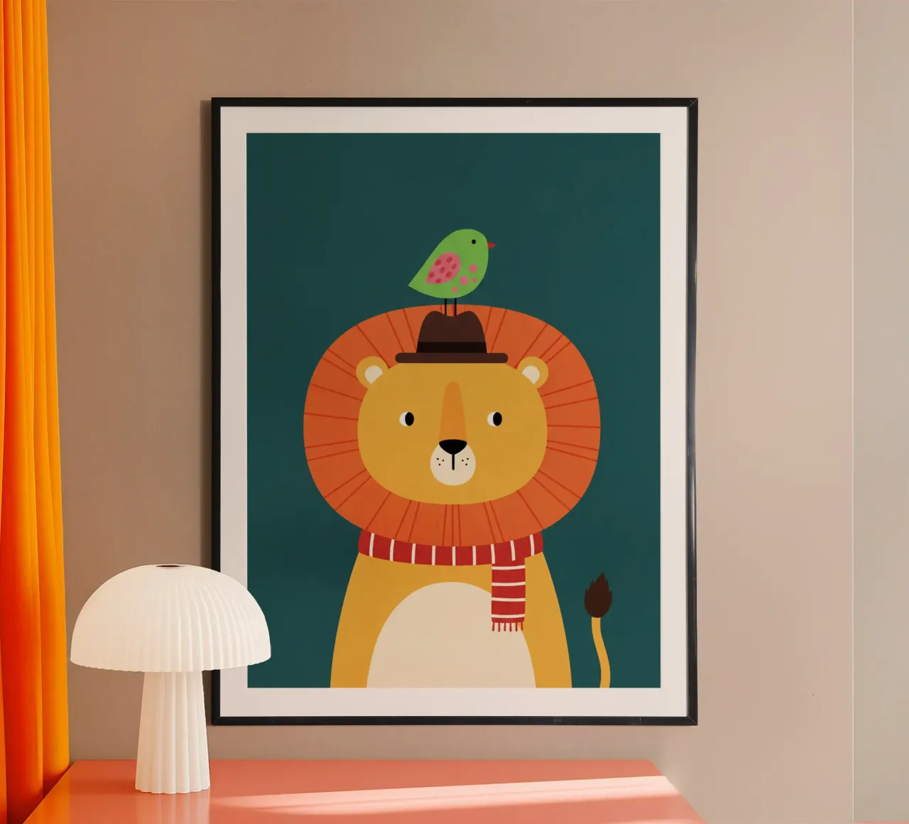 leone poster da The Little Animals Club