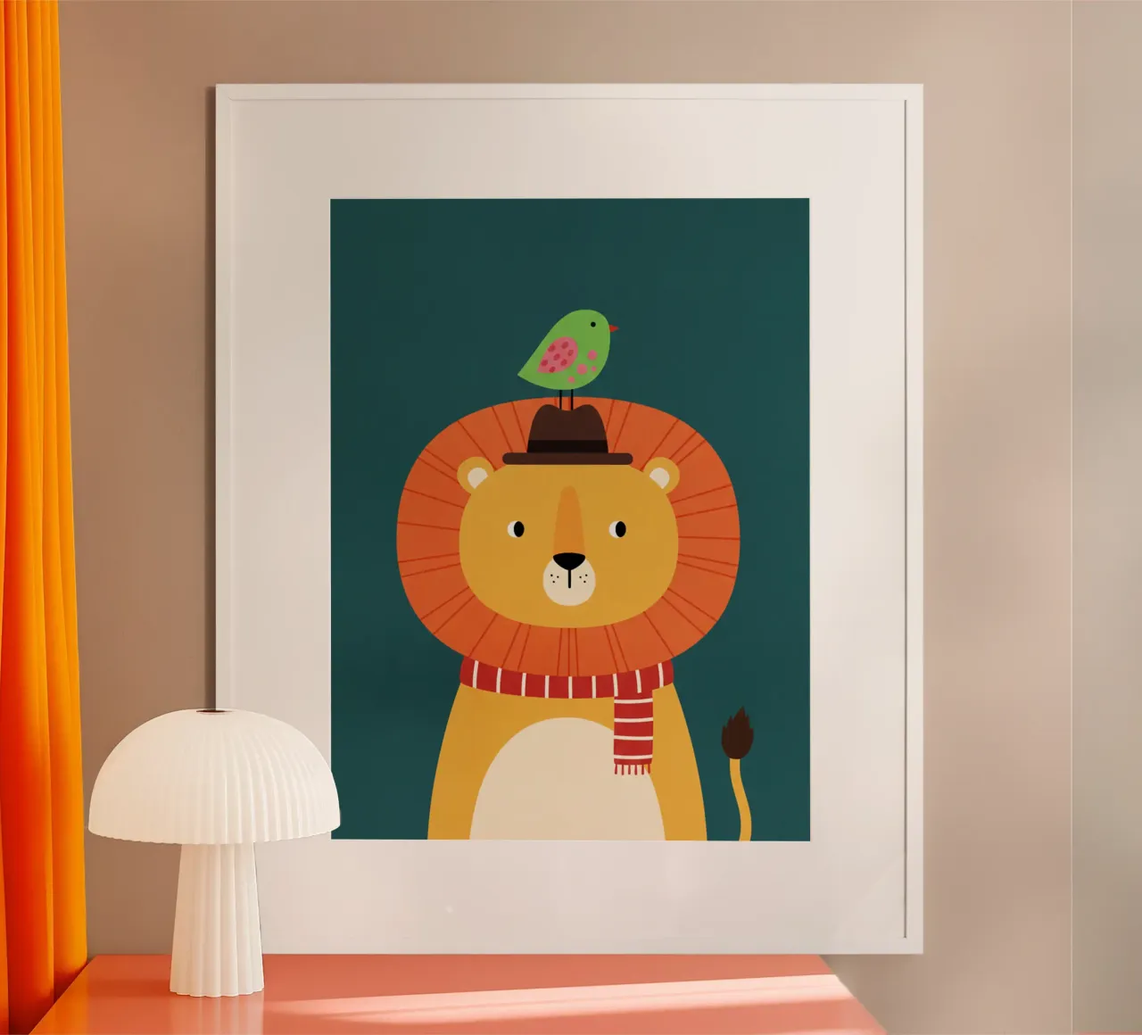 leone poster da The Little Animals Club