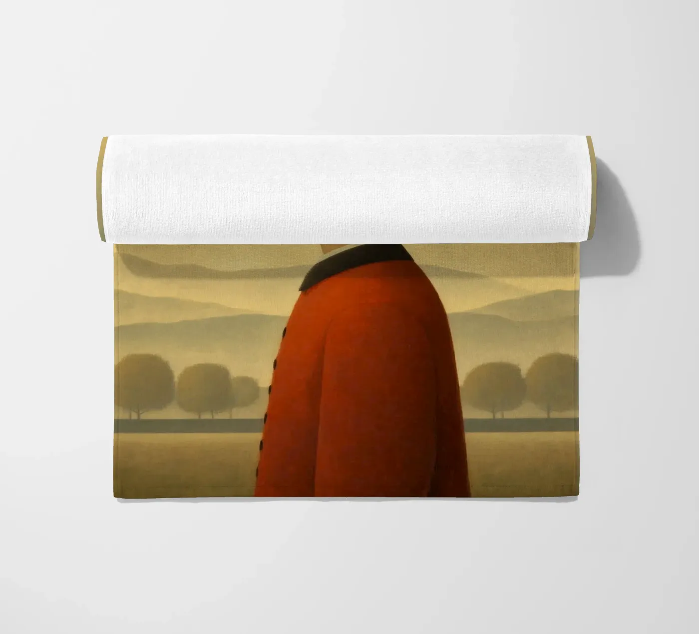 Number One beach towel by christephania