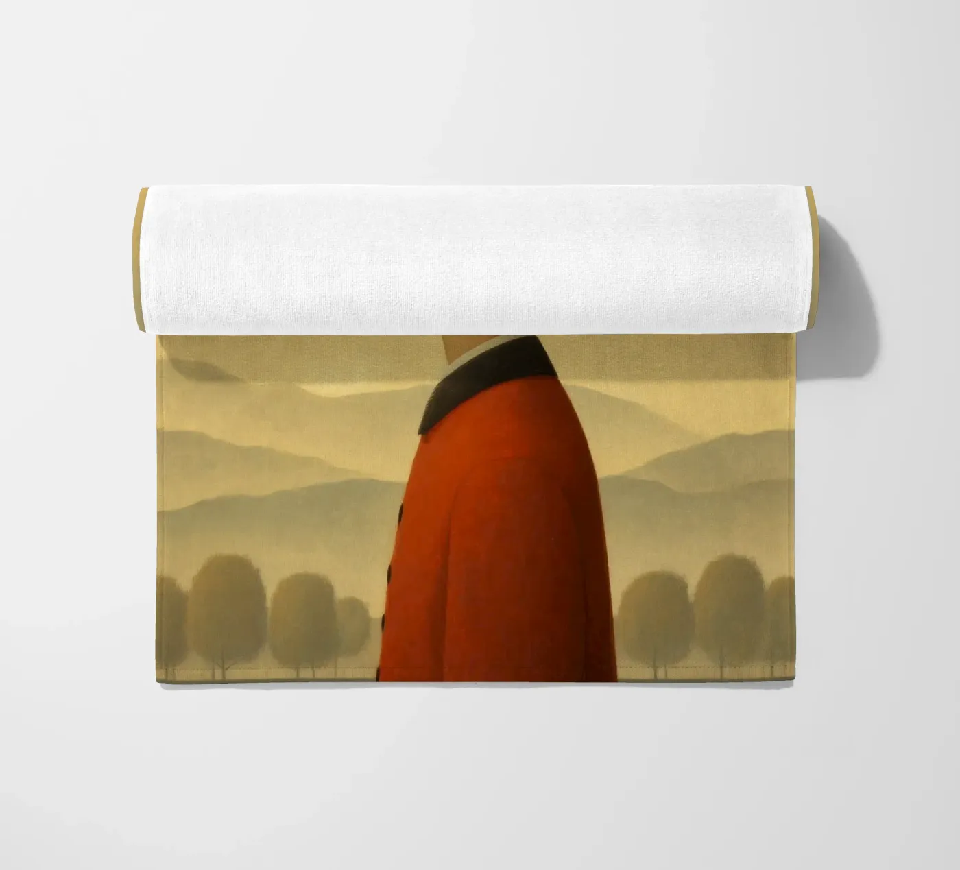 Number One beach towel by christephania