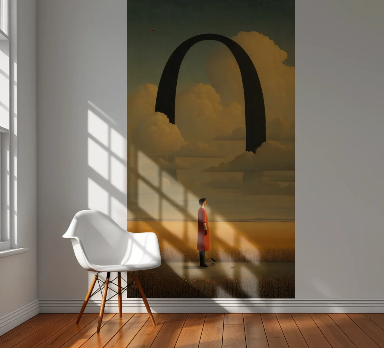 Number Zero fotobehang van christephania