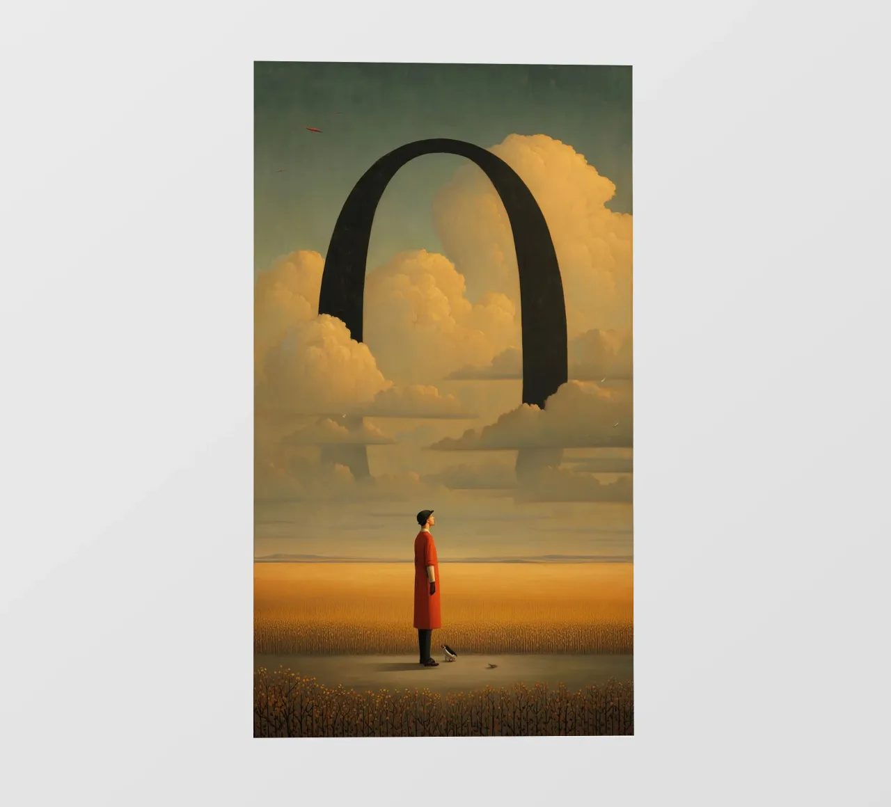 Number Zero fotobehang van christephania