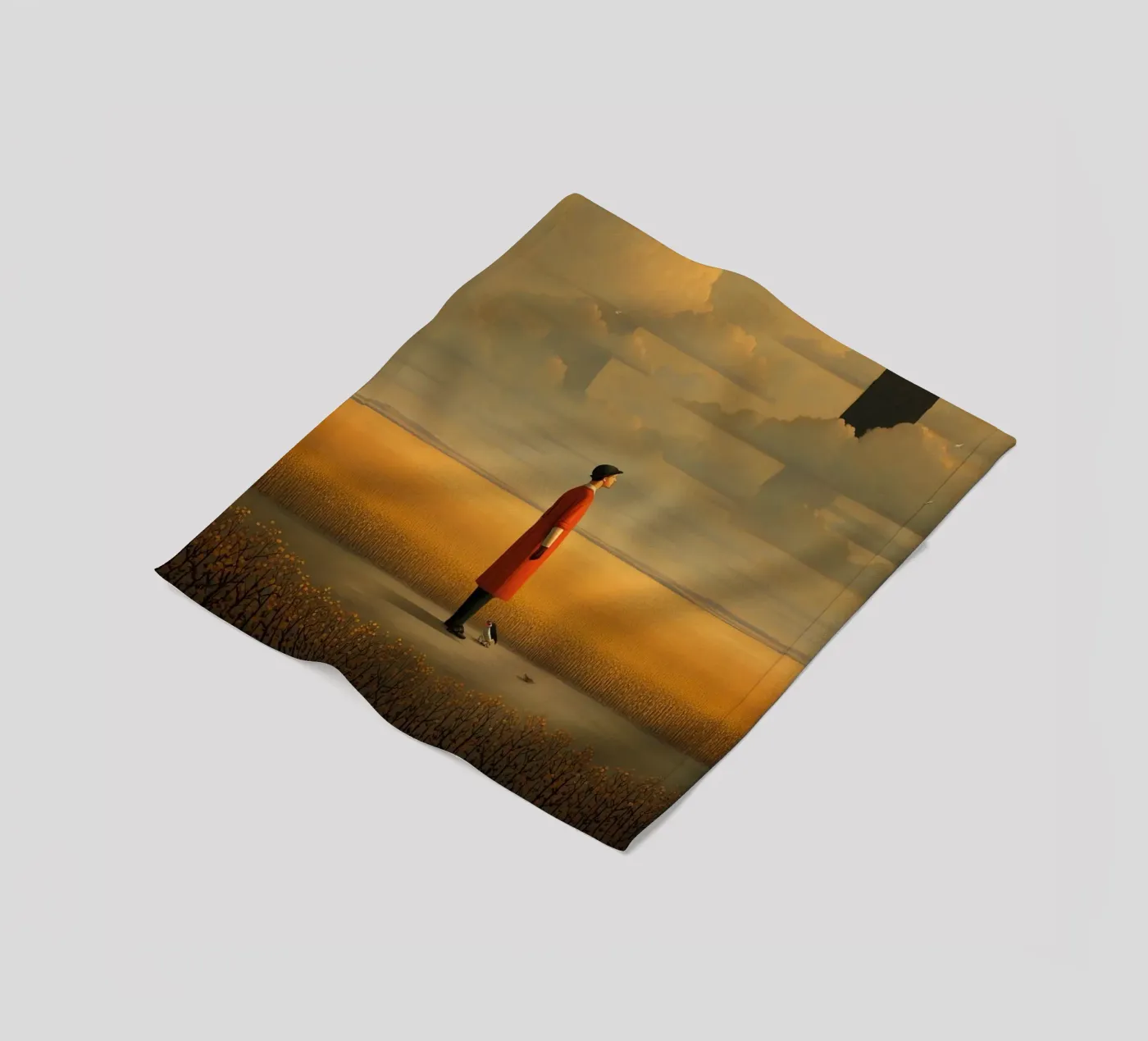 Number Zero coperta in pile da christephania