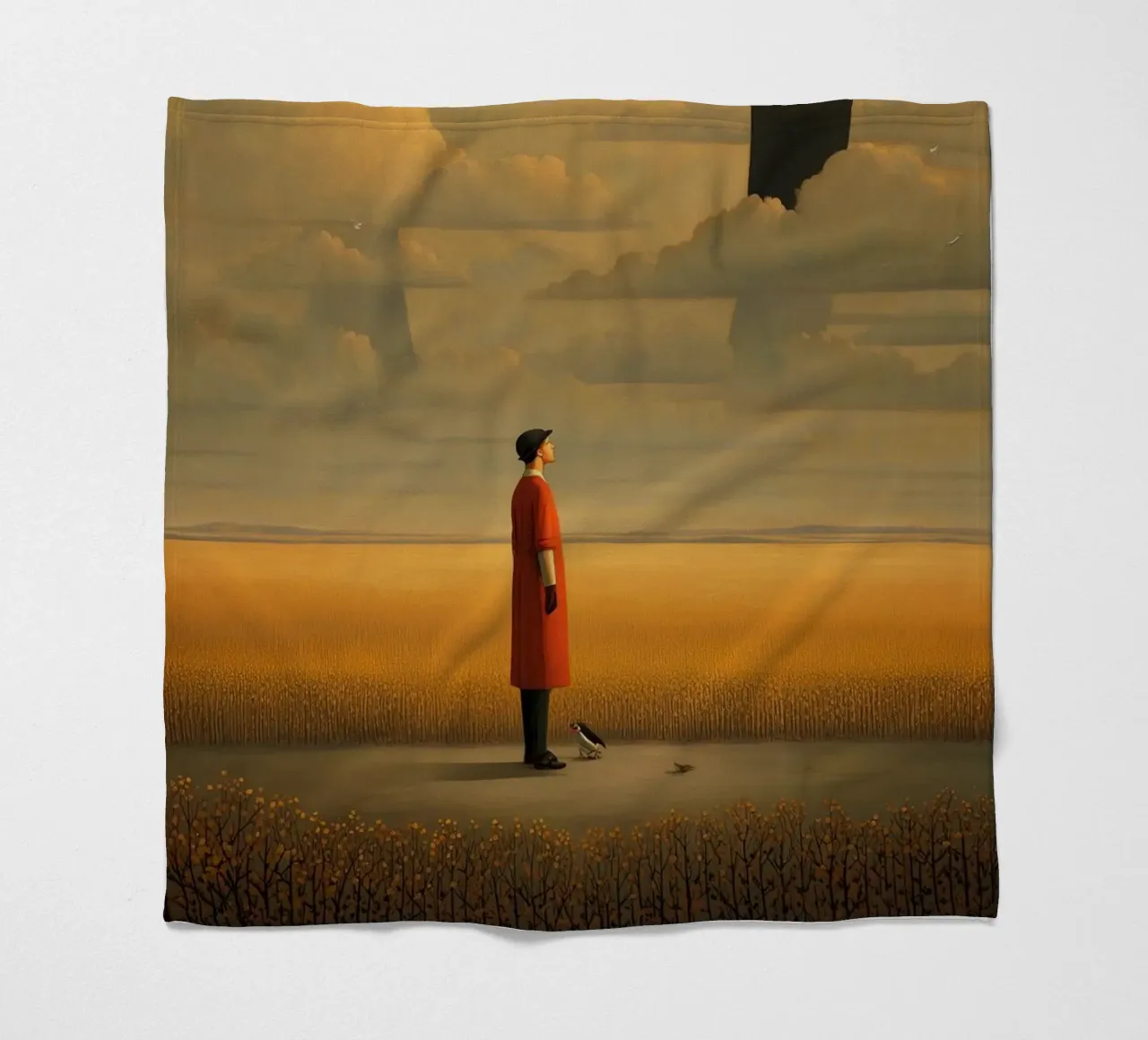 Number Zero Fleecedecke von christephania