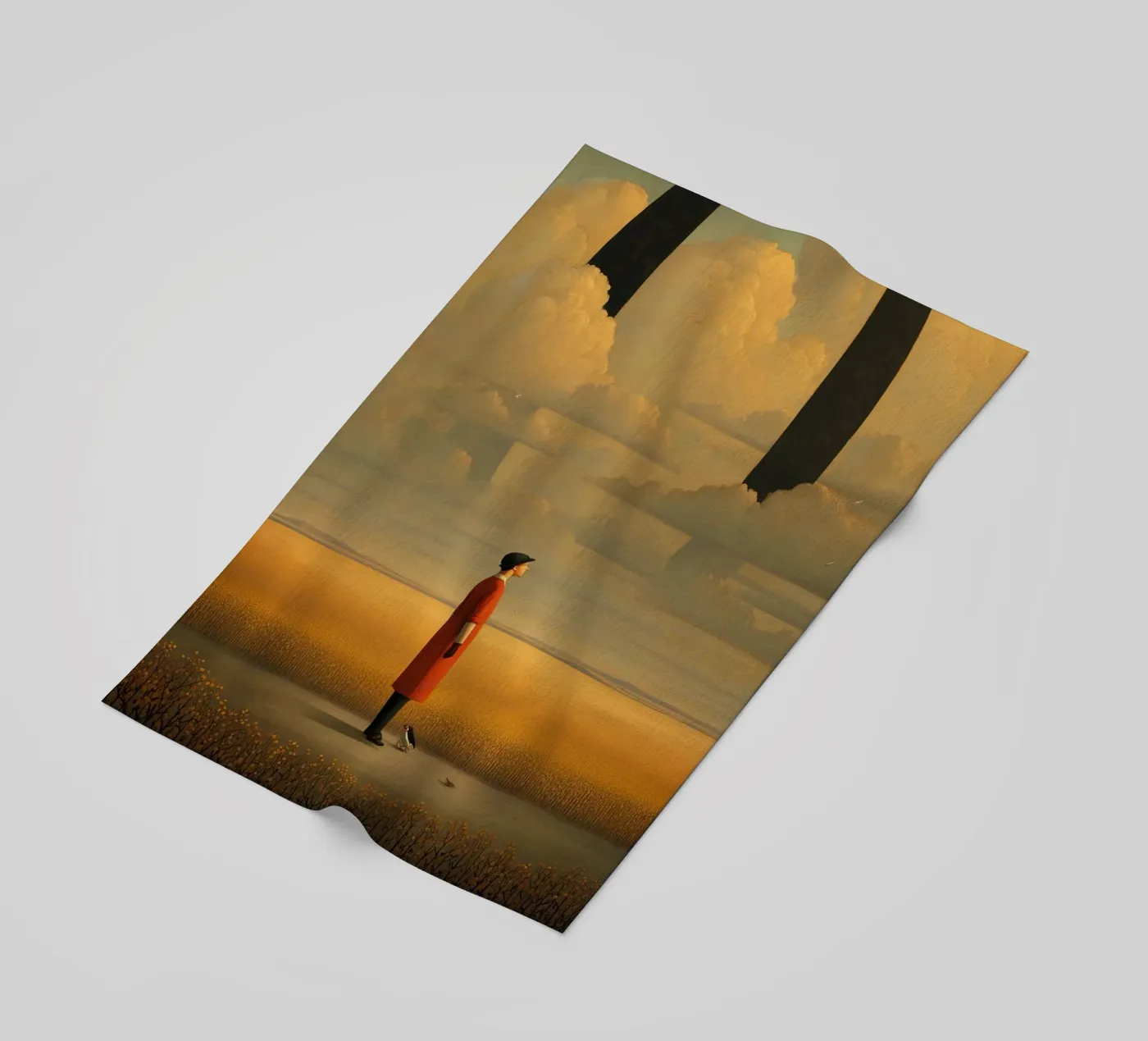 Number Zero serviette de plage de christephania