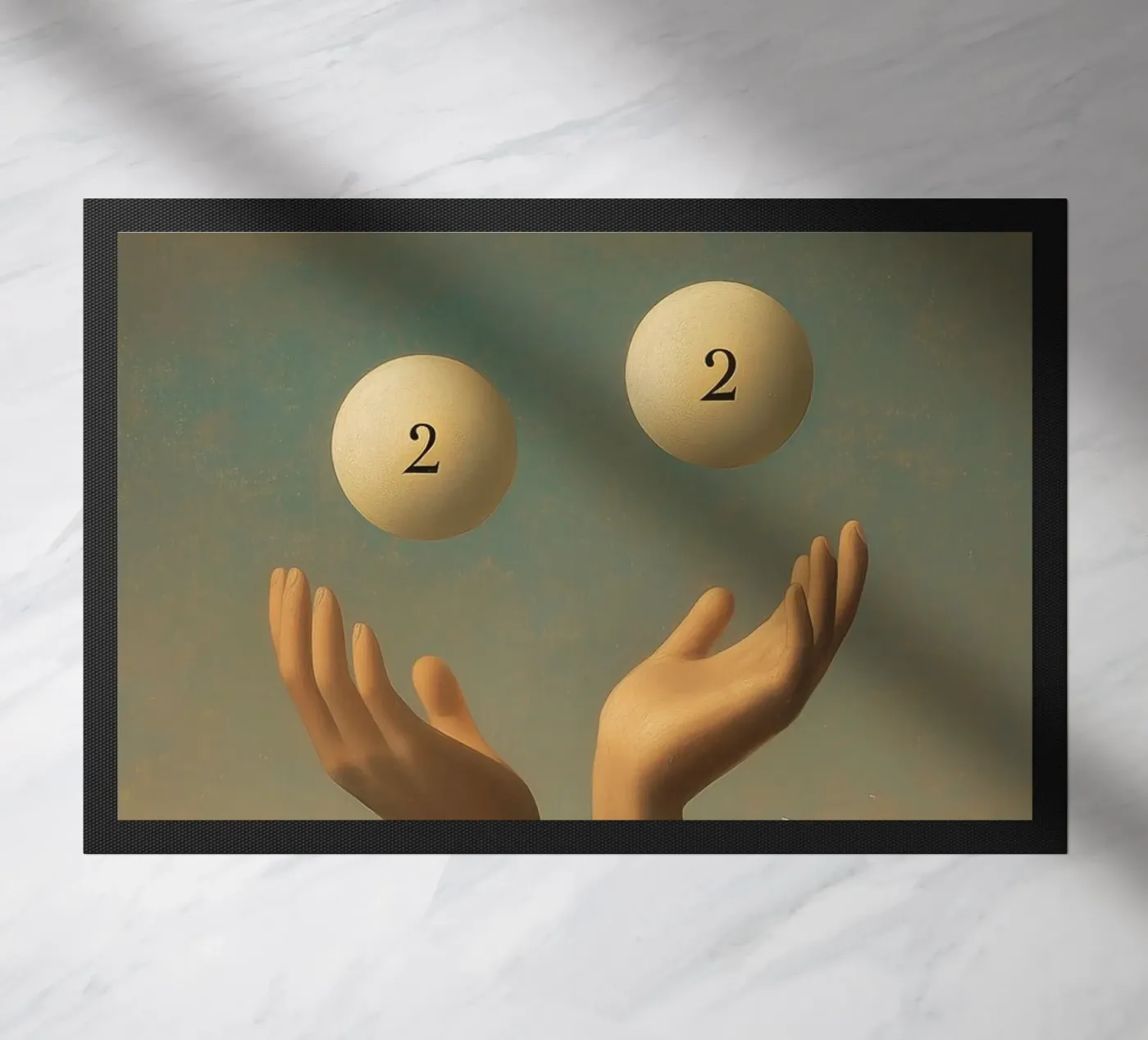 Number TWO Fußmatte von christephania