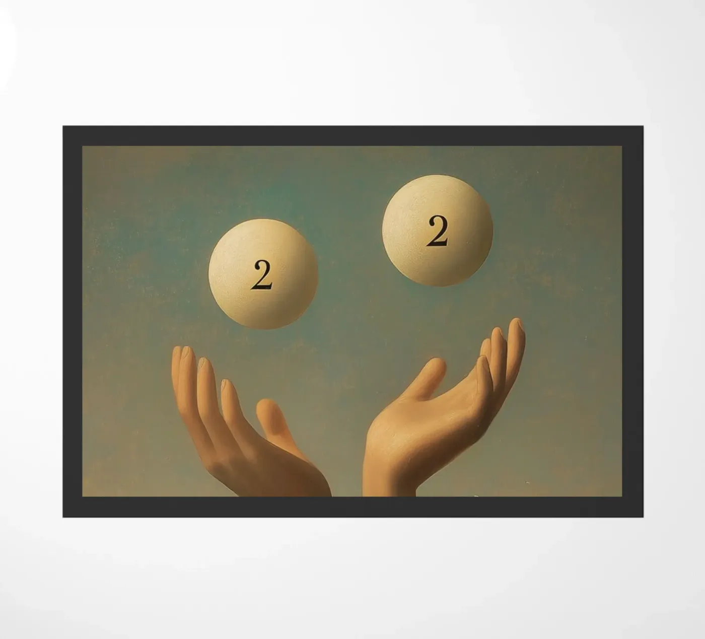 Number TWO Fußmatte von christephania