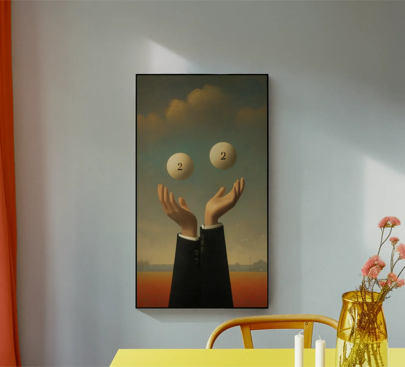 Number TWO Acryl-Glas von christephania