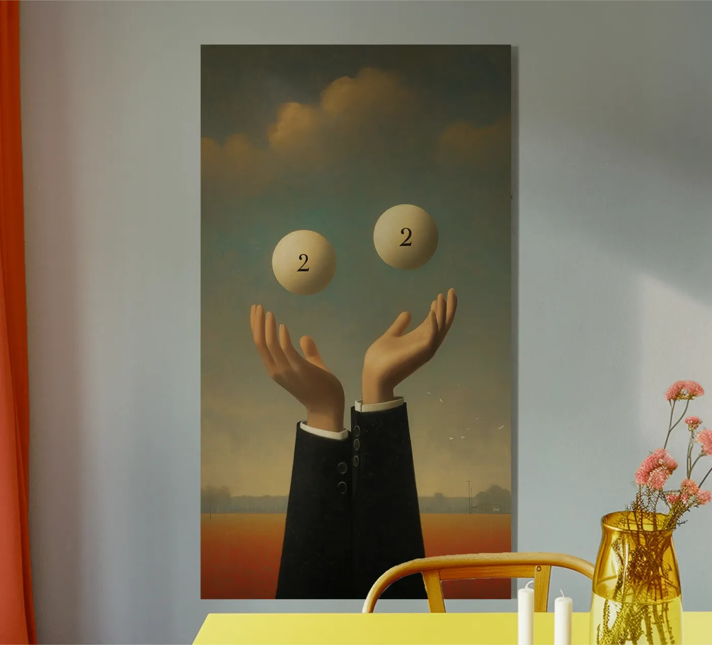 Number TWO Acryl-Glas von christephania