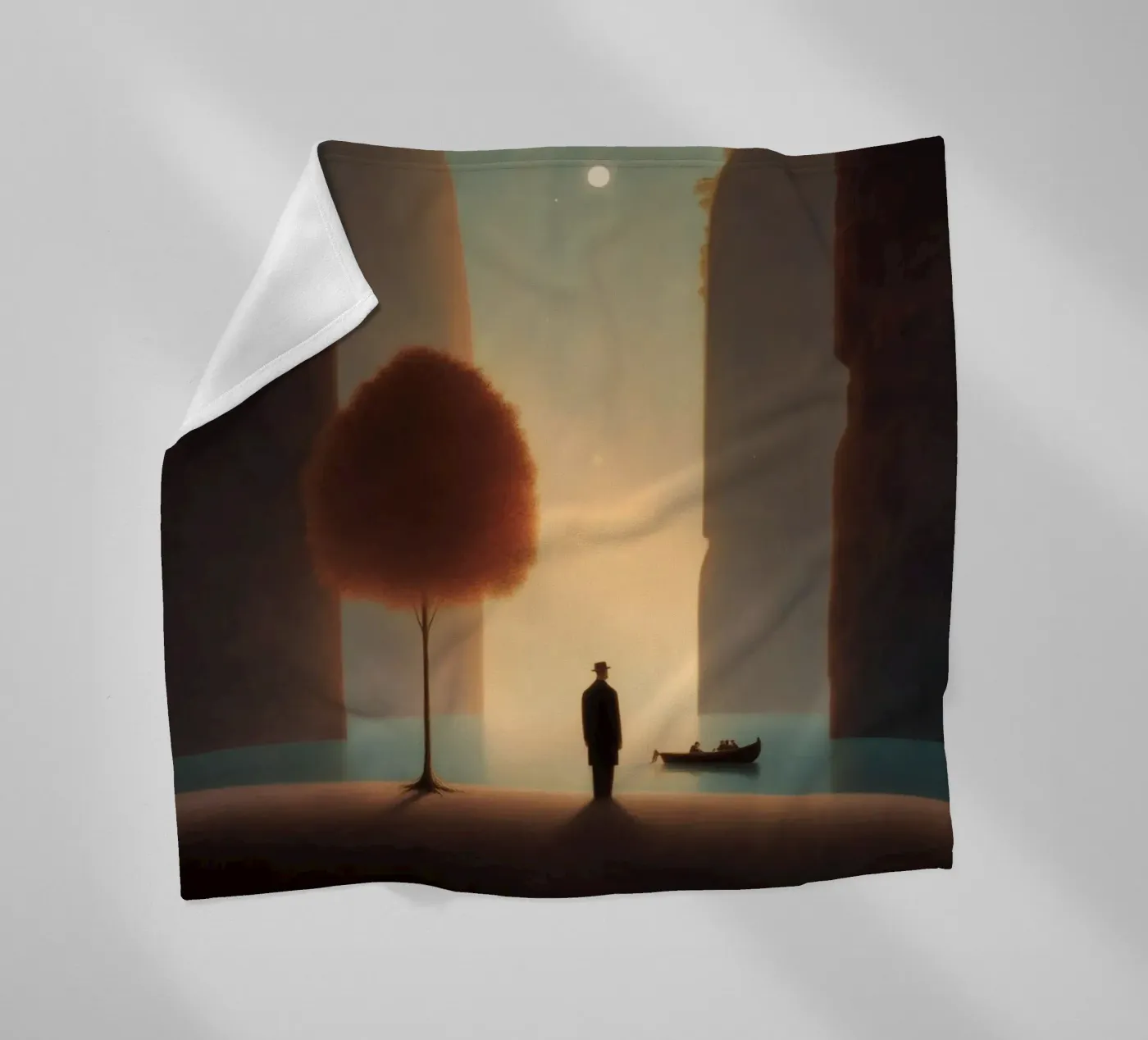 Silence Fleecedecke von christephania