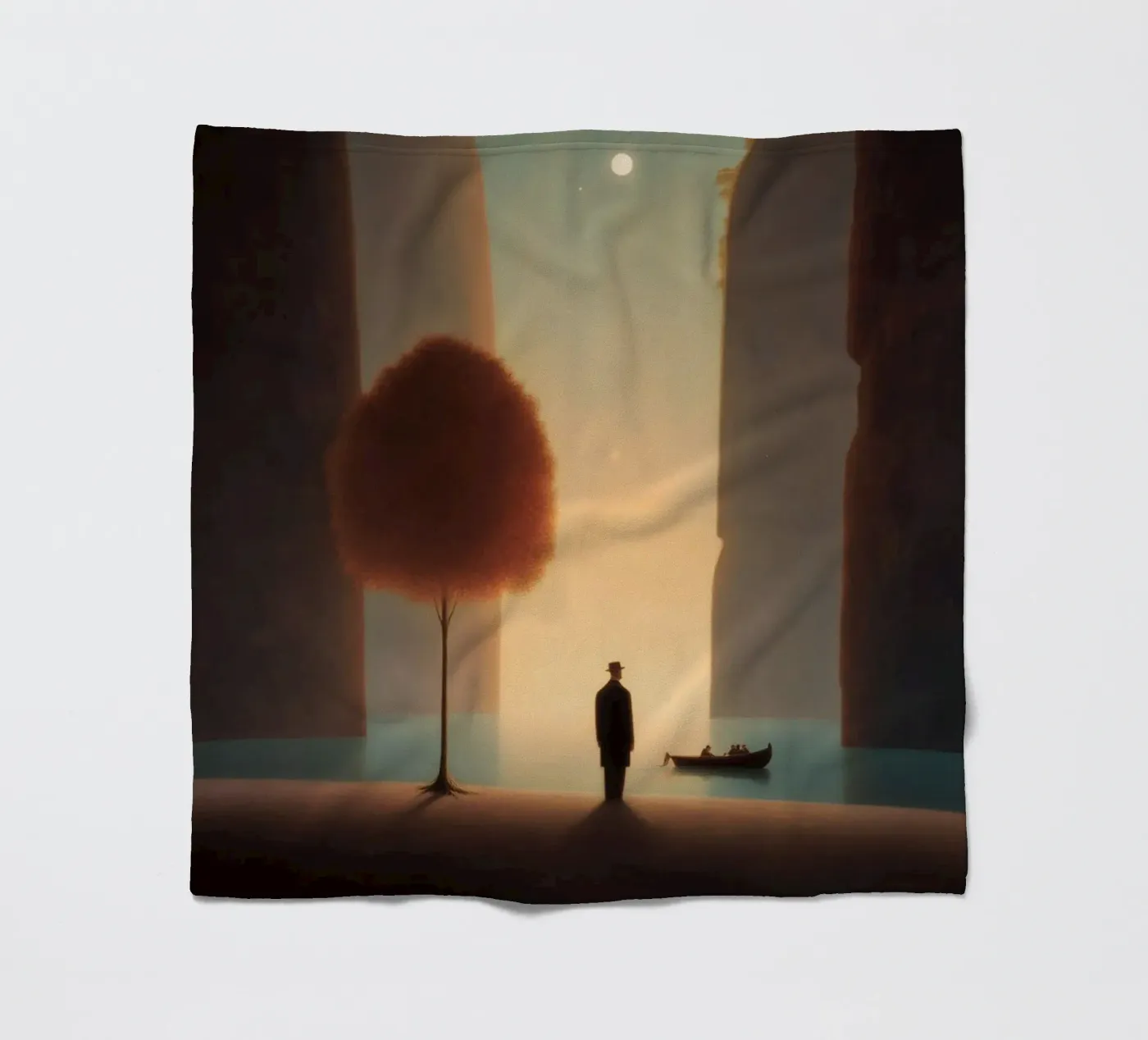 Silence Fleecedecke von christephania