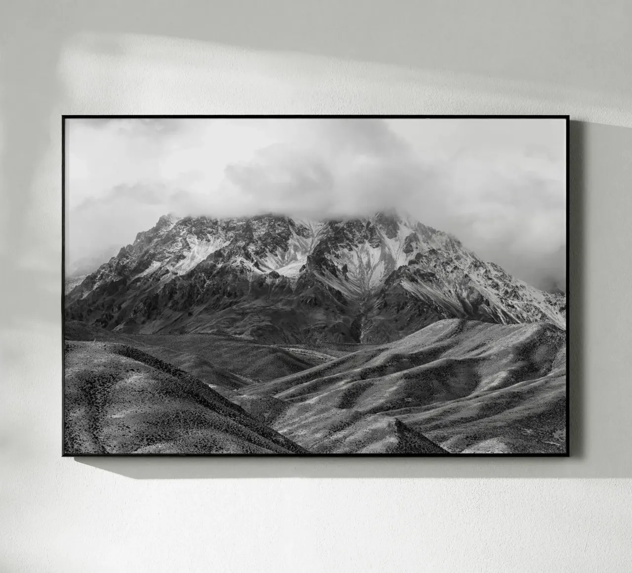 Mountain in the cloud plexiglass da photolovers