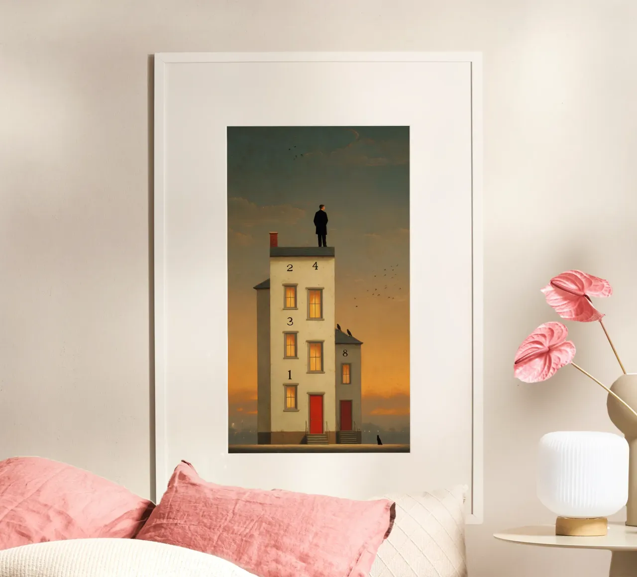 NUMBERS poster van christephania