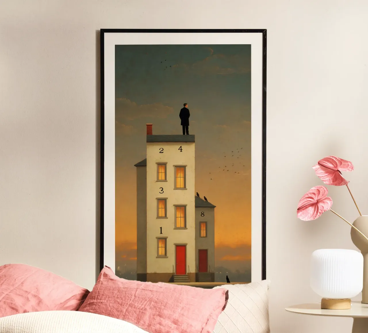 NUMBERS poster van christephania