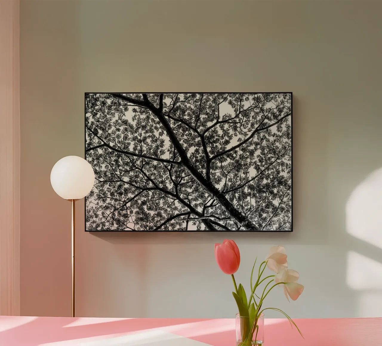 African tree acrylic glass by photolovers