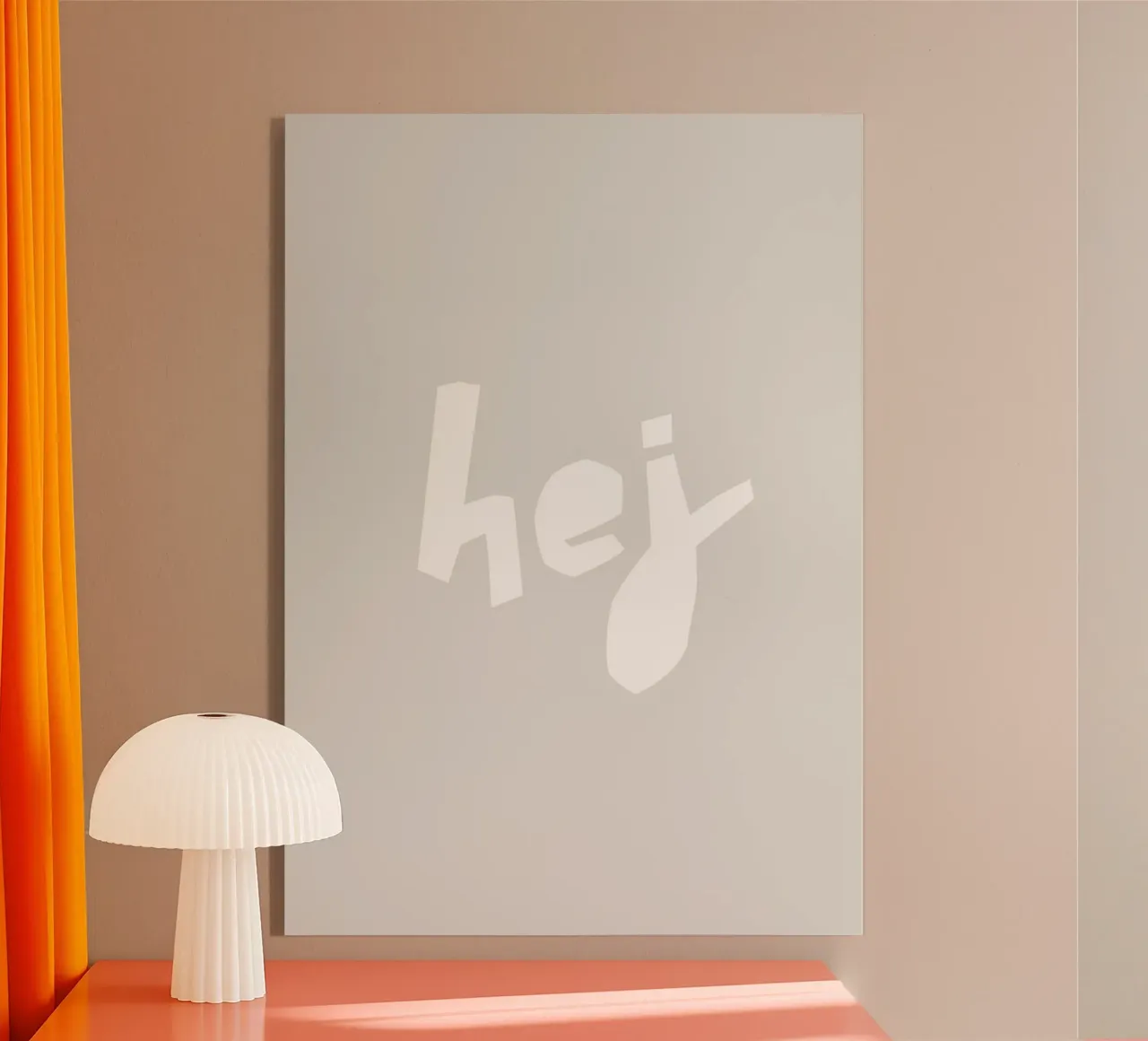 hej acryl van PurePeachCleanLine