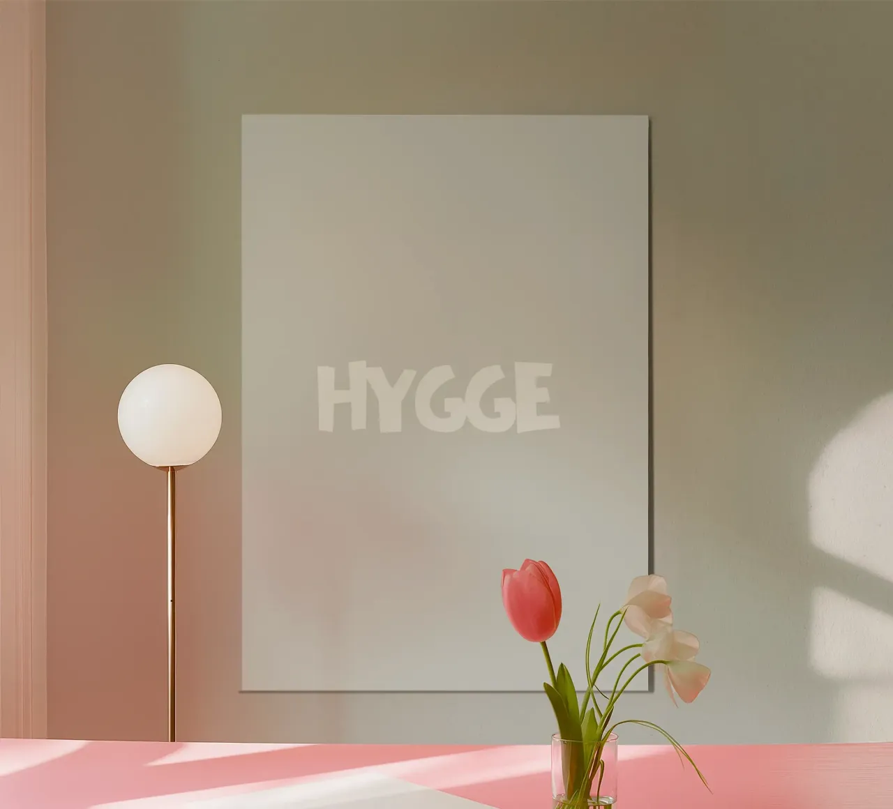 HYGGE poster da PurePeachCleanLine