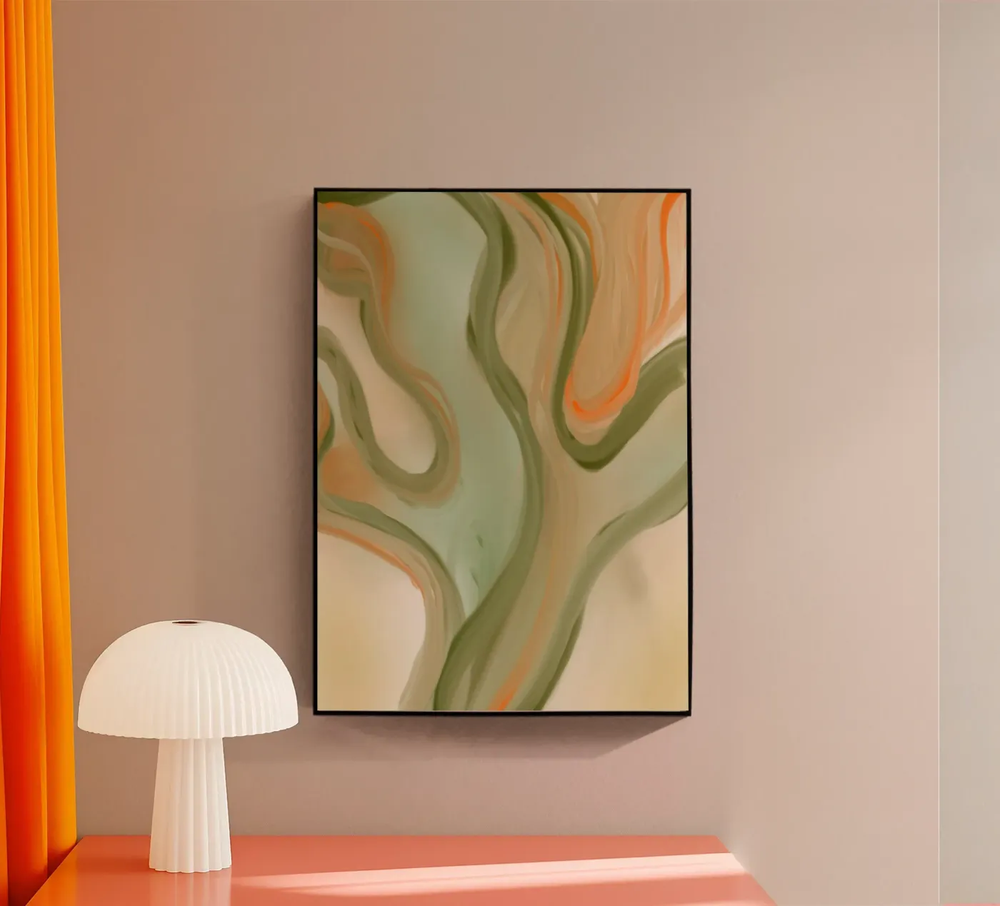 Tree acryl van Simplicity