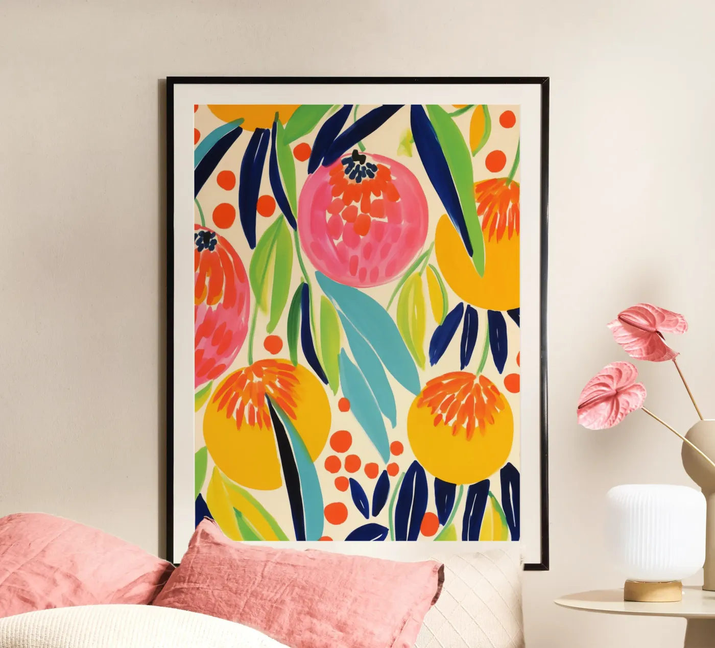 Tropical sun-drenched lightness | Happiness booster Poster von Autofocus