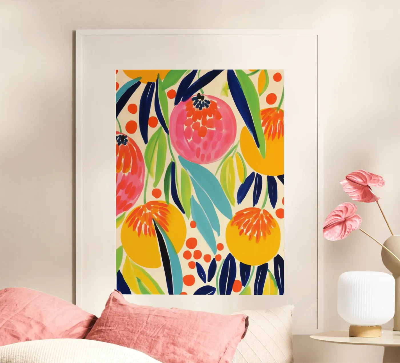 Tropical sun-drenched lightness | Happiness booster Poster von Autofocus