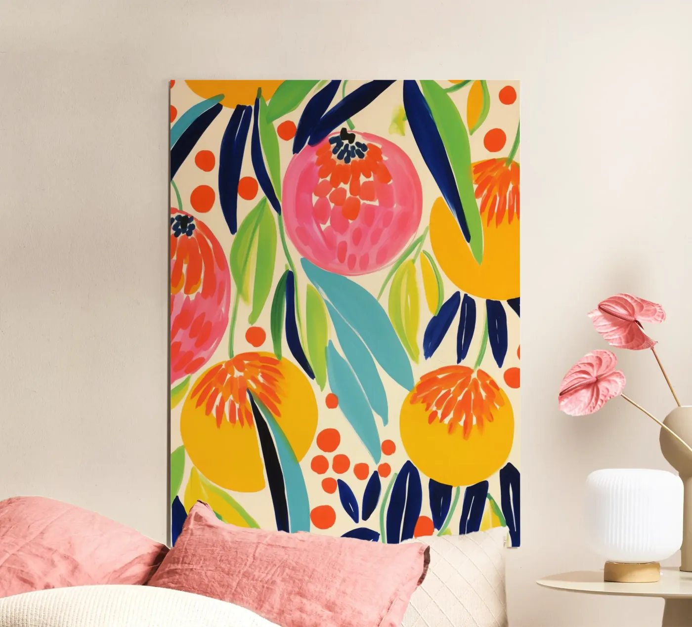 Tropical sun-drenched lightness | Happiness booster Poster von Autofocus