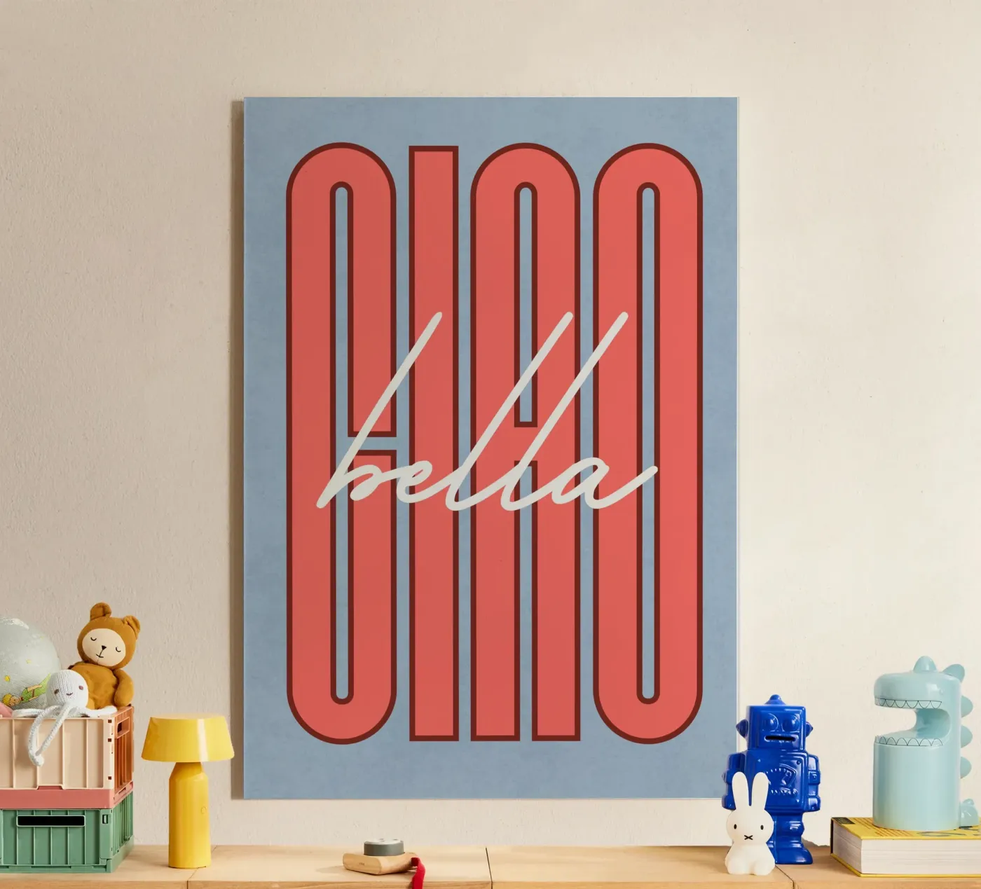 Hello beautiful plexiglas de TYPEHAUS