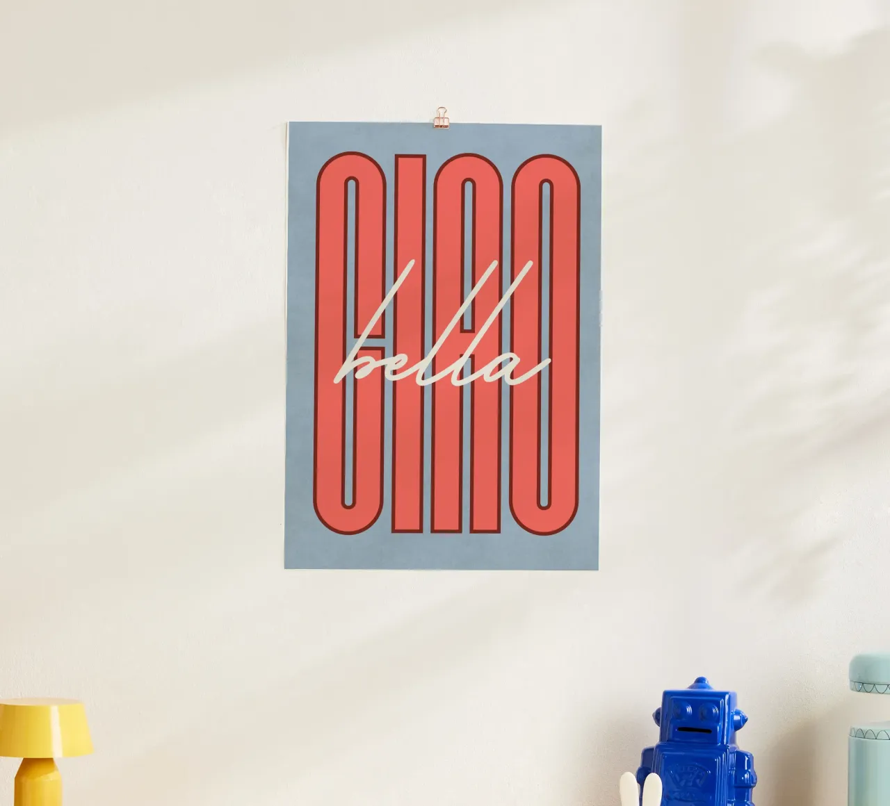 Hello beautiful poster da TYPEHAUS