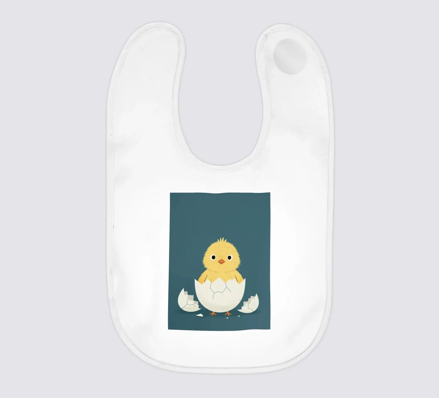 pulcino che esce dal guscio - cameretta dei bambini bavaglino da The Little Animals Club